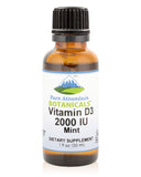 Mint Flavored Vitamin D Drops – Kosher Vitamin D3 Liquid - 2000iu