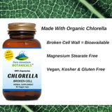 Chlorella Broken Cell Organic Capsules - 90 Kosher Veggie Caps