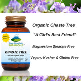 Chaste Tree Capsules - 90 Kosher Vegetarian Caps