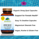 Dong Quai Capsules - 90 Kosher Vegetarian Caps