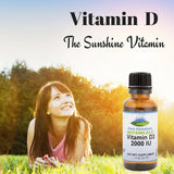 Mint Flavored Vitamin D Drops – Kosher Vitamin D3 Liquid - 2000iu