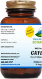 Cayenne Pepper Capsules - 90 Organic Kosher Veggie Caps