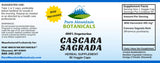 Cascara Sagrada Aged Bark Capsules - 90 Kosher Veggie Caps