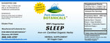 Natural Sleep Aid with Organic Valerian, Chamomile, Melatonin & More