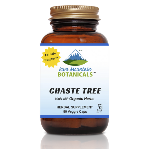 Chaste Tree Capsules - 90 Kosher Vegetarian Caps