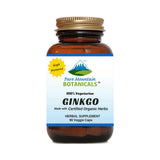 Ginkgo Biloba Capsules - High Potency 90 Organic Kosher Veggie Caps