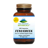 Fenugreek Capsules - 90 Organic Kosher Veggie Caps